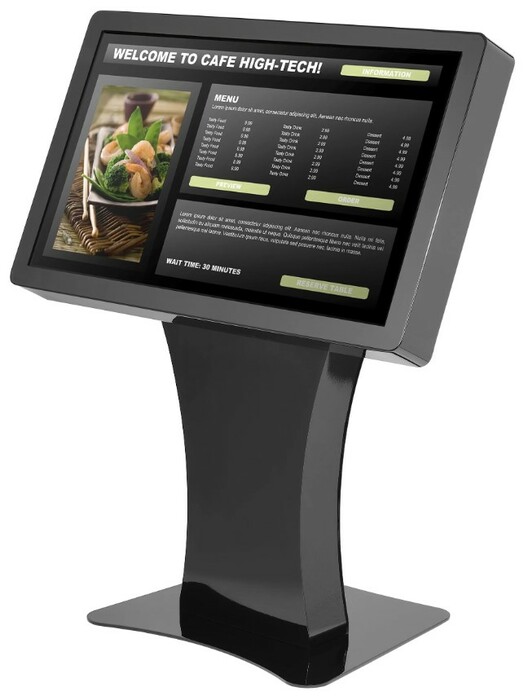 Peerless KILH555-S Landscape Kiosk Enclosure For 55" Displays Up To 3.5" Deep