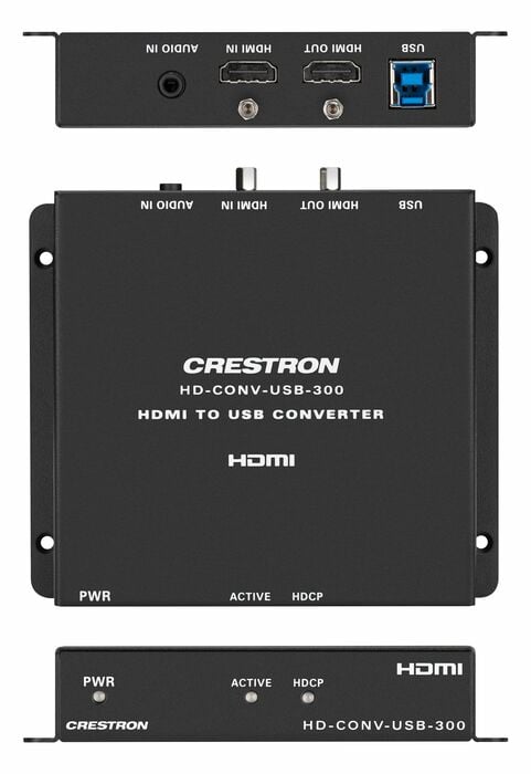 Crestron HD-CONV-USB-300 USB Converter With HDMI And Analog Audio Input