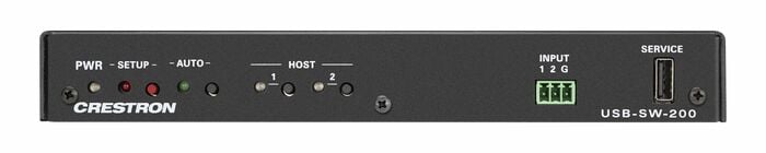 Crestron USB-SW-200 2-Input USB 3.2 Data Matrix Switcher