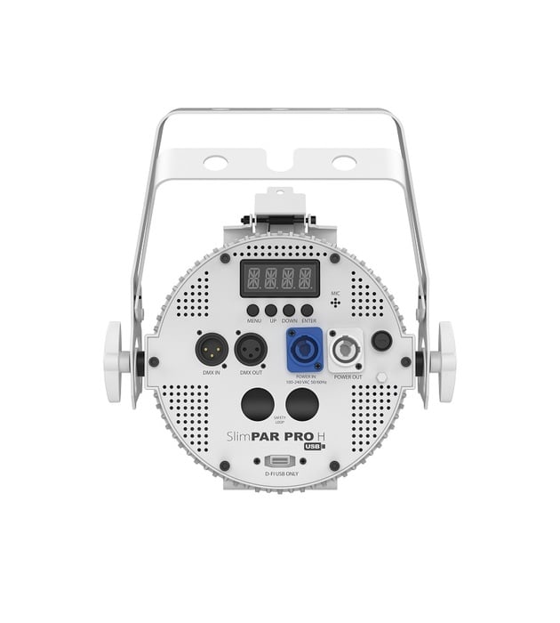 Chauvet DJ SlimPAR Pro H USB 12x 10W RGBAW+UV LED PAR Can, White