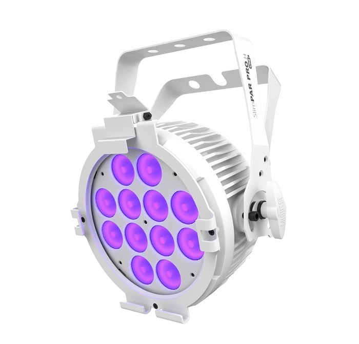 Chauvet DJ SlimPAR Pro H USB 12x 10W RGBAW+UV LED PAR Can, White