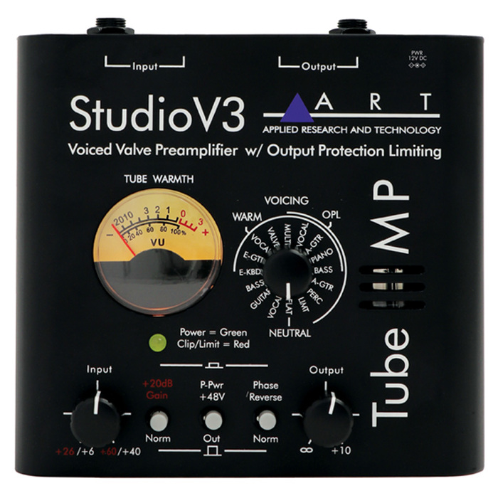 ART TUBEMPSTV3U Tube Preamp, V3 Studio Edition