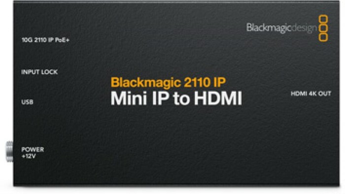 Blackmagic Design 2110 IP Mini IP To HDMI Converter