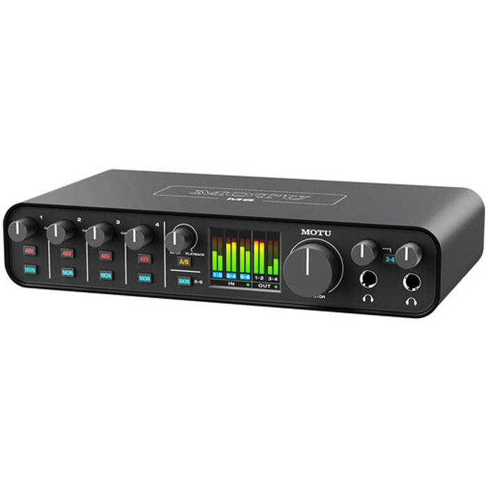 MOTU M6-MOTU M6 6-in/4-out USB Audio Interface With Studio-quality Sound