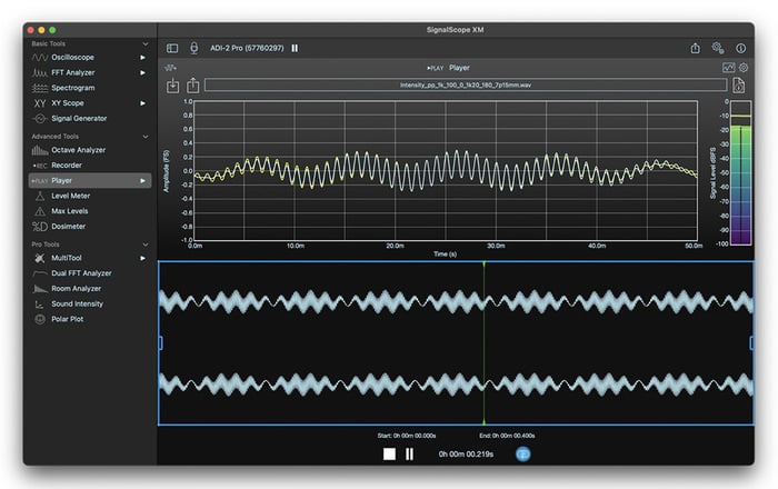 Faber Acoustical SignalScope XM v12 Advanced Tool Set Advanced Signal Analysis Tool Set [Virtual]