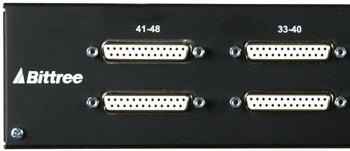 Bittree PS96DB25F 2x48 TT Audio Patchbay, 1.5RU