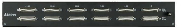 Bittree PS96DB25F 2x48 TT Audio Patchbay, 1.5RU