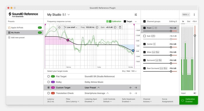 Sonarworks SoundID Multichannel + Mic Reference Software For Multichannel + Measurement Microphone