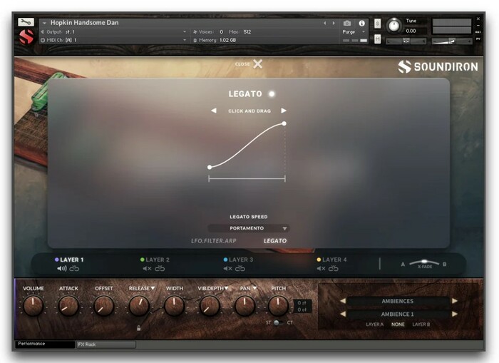 Soundiron Hopkin Instrumentarium: Handsome Dan A Bespoke 14 Stringed Zither With A Unique Twist [Virutal]