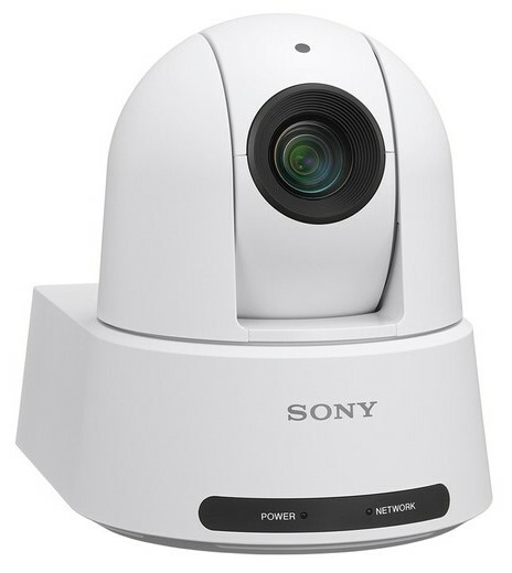 Sony SRG-A40W/N 4K PTZ Camera With NDI|HX, Built-In AI And 20x Optical Zoom, White