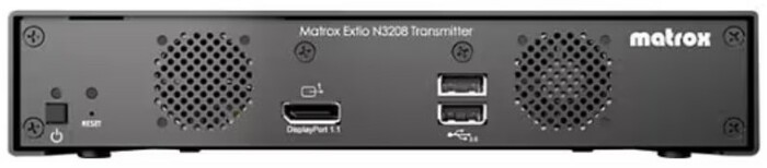 Matrox Extio 3 Series N3208 Tx KVM Extender Transmitter Appliance USB Display Port For XTO3-N3208RX