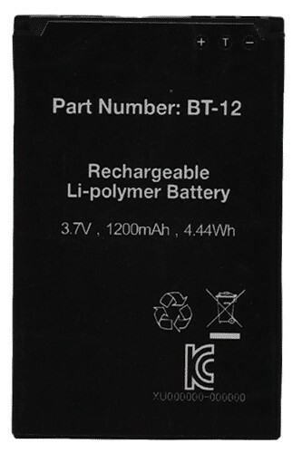 Pliant Technologies BT-12-PT Rechargeable Replacement Li-Poly Battery For MicroCom XR Wireless Headsets