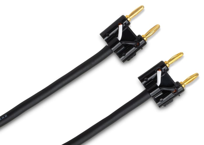 Hosa SKJ-650BB Speaker Cable, Hosa Dual Banana To Same, 50'