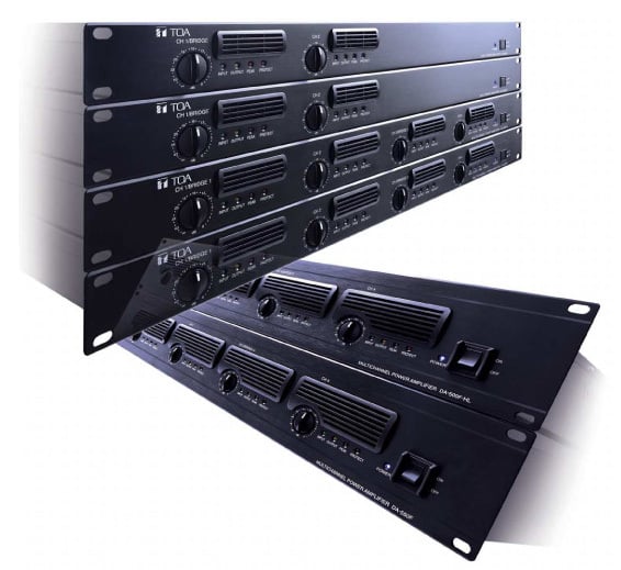 TOA DA-250DH CU [Restock Item] 2-Channel Digital Power Amplifier, 250W