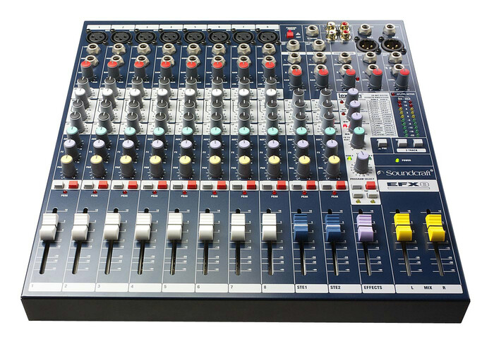 Soundcraft EFX8 [Restock Item] 8-Channel Analog Mixer With Lexicon Effects