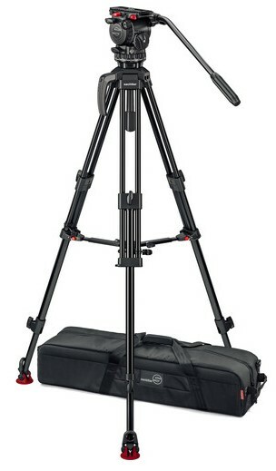 Sachtler 0783A 75/2 Mark II Aluminum Tripod With FSB8MKII Fluid Head And Mid-Level Spreader