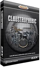 Toontrack CLAUSTROPHOBIC EZX Drum Expansion For EZdrummer/Superior Drummer (Electronic Delivery)