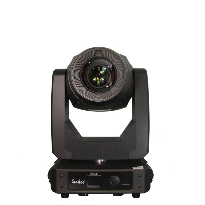 MEGA-LITE Spotbot LED CYM 300 "300W Projection Feature Which Allows This Multifunctional