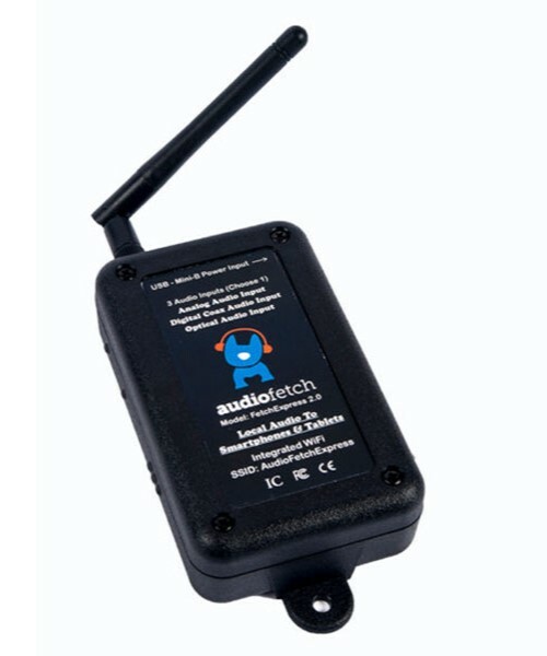 BV Entertainment FETCH-EX Audio Over Wifi Transmitter, 1 Channel