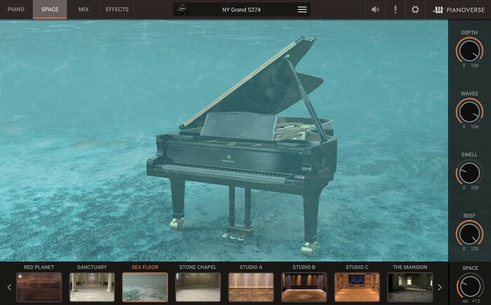 IK Multimedia Pianoverse NY Grand S274 Based On A 9' Steinway & Sons New York D-274 [Virtual]