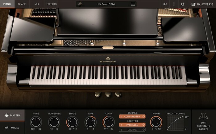IK Multimedia Pianoverse NY Grand S274 Based On A 9' Steinway & Sons New York D-274 [Virtual]