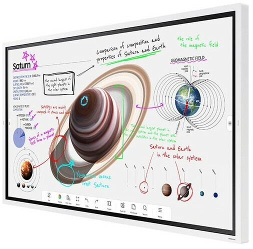 Samsung WM65B FLIP PRO 65" All-in-One Digital Flipchart Collaborative Display