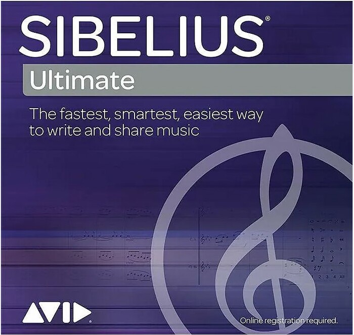 Avid Sibelius Ultimate 1-Year Subscription 12-Month Annual Subscription License, New