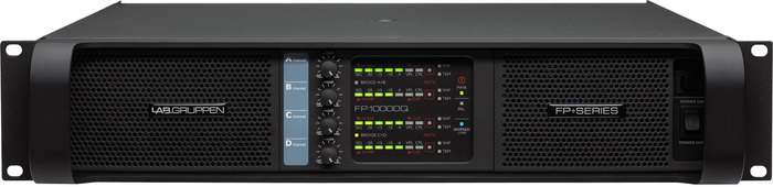 Lab Gruppen LAB-FP10000Q/SP 10,000W 4-Channel Amplifier With NomadLink Network Monitorin