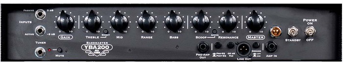 Traynor YBA200-2 200W Tube Bass Amplifier Head