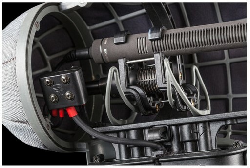 Rycote Stereo Cyclone MS Kit 3 Windshield System For Sennheiser MKH 8060 And Ambient Emesser