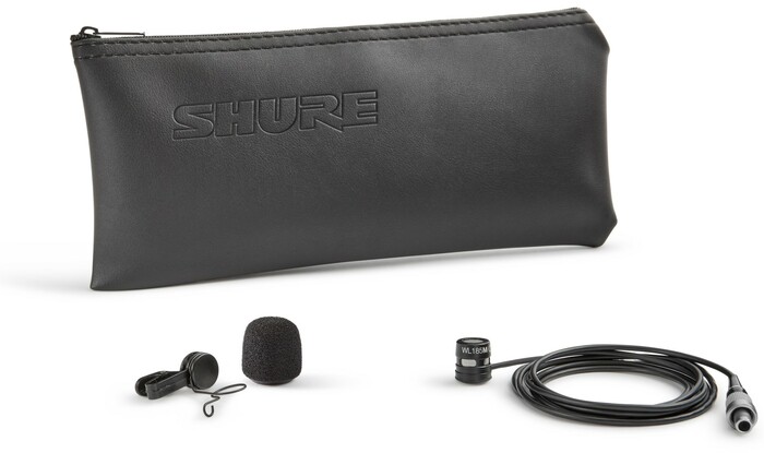 Shure WL185M/C-LM3 1 Cm Condenser Lavalier, Cardioid, LEMO Termination