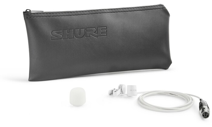 Shure WL183M/O-TQG 1 Cm Condenser Lavalier, Omnidirectional, TA4F Termination