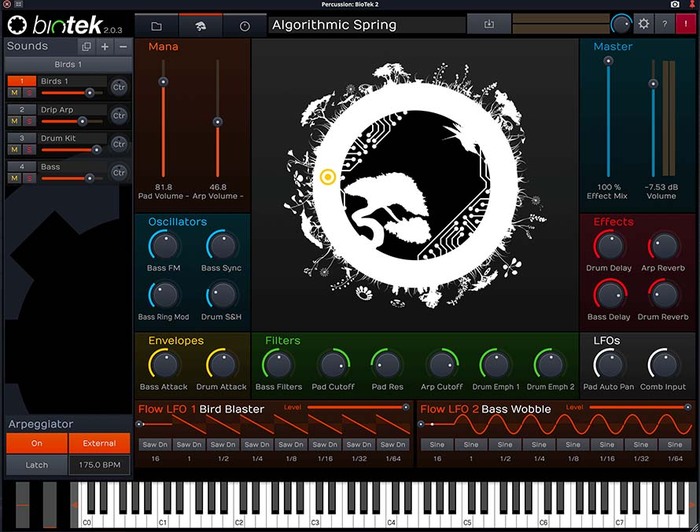 Tracktion BioTek 2 Sample & Synth Workstation With Environmental Samples [download]