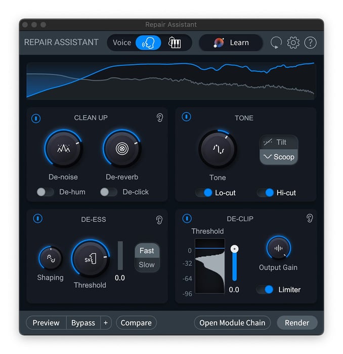 iZotope RX 11 Standard Audio Repair Tool Kit [Virtual]