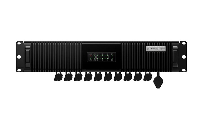 Blizzard NovaStar CVT10 Pro-S IP65 Rated 19" 2U Rack Mount Fiber Converter