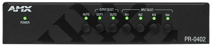 AMX PR-0402 Precis 4x2 4K60 HDMI Matrix Switcher