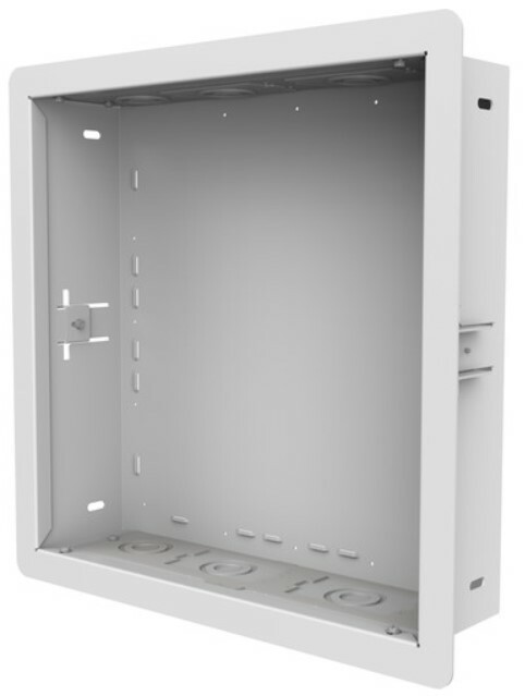 Peerless IB14X14-AC-W 14" X 14" In-Wall Box With Duplex Surge Protector