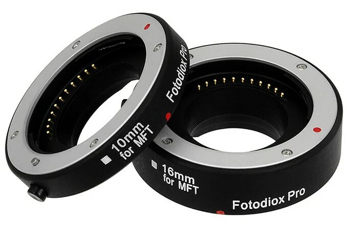 Fotodiox Inc. MFT-MCR-AF Automatic Macro Extension Tube Set For Micro Four Thirds Mount Mirrorless Cameras