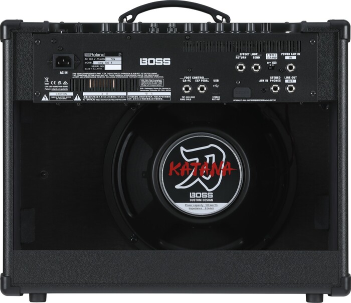 Boss KTN-100-3 Katana Gen 3 100W 1x12" Combo Guitar Amplifier