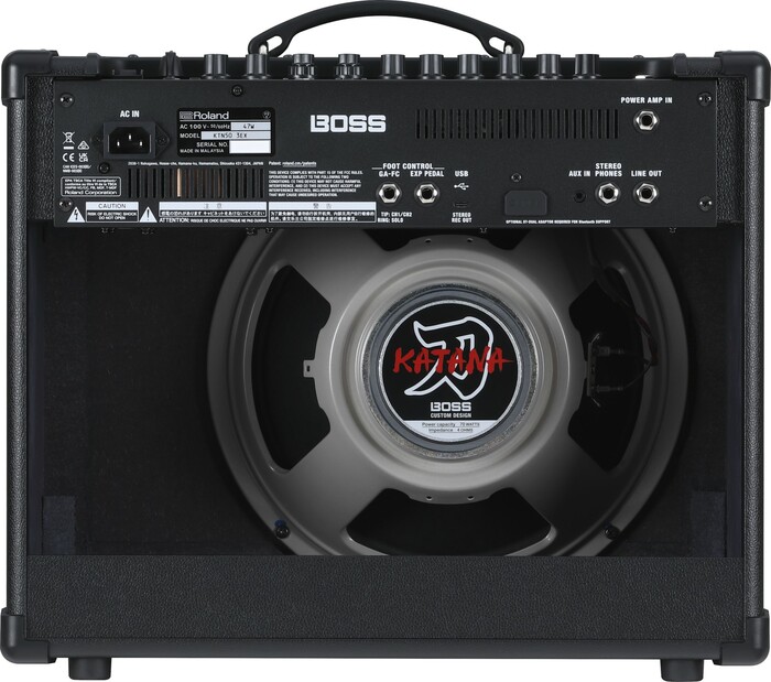 Boss KTN-50-3EX Katana Gen 3 50W 1x12" EX Combo Guitar Amplifier