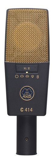 AKG C414 XLII Multi-Pattern Condenser Microphone With Accessories