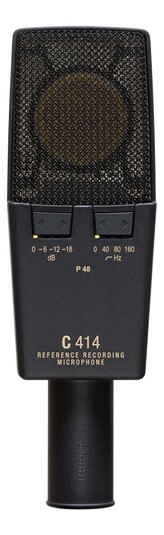 AKG C414 XLII Multi-Pattern Condenser Microphone With Accessories