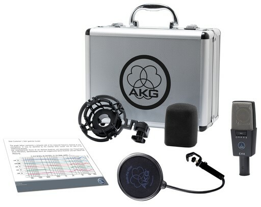AKG C414 XLS Multi-Pattern Condenser Microphone