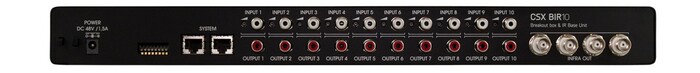 AKG CSX-BIR10 Infrared Control Unit And Breakout Box - 10 Channel