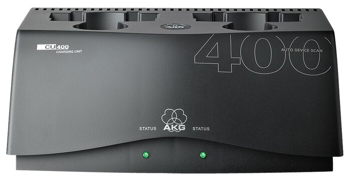 AKG CU400 EU/US/UK 2-Bay Charging Unit For WMS450 And WMS470 Transmitters