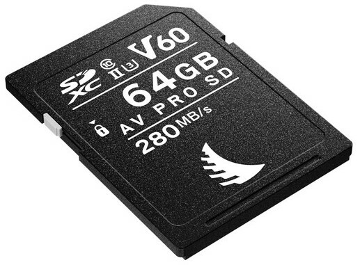 Angelbird AVP064SDMK2V60 64GB AV Pro MK2 UHS-II SDXC Memory Card