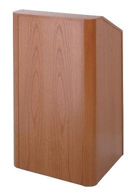 Soundcraft Systems RCV27-NATURAL-MAPLE Radius Corner Lectern, 27" Wide Natural Maple