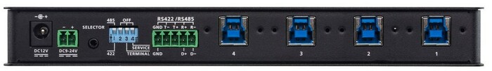 ATEN US3344I 4x4 USB3.1 Gen1 Industrial Hub Switch