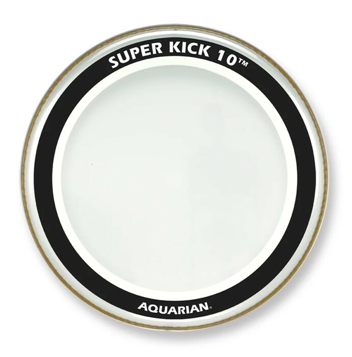 Aquarian SK10-22 22" Super-Kick 10 Two-Ply Clear Bass Drum Head