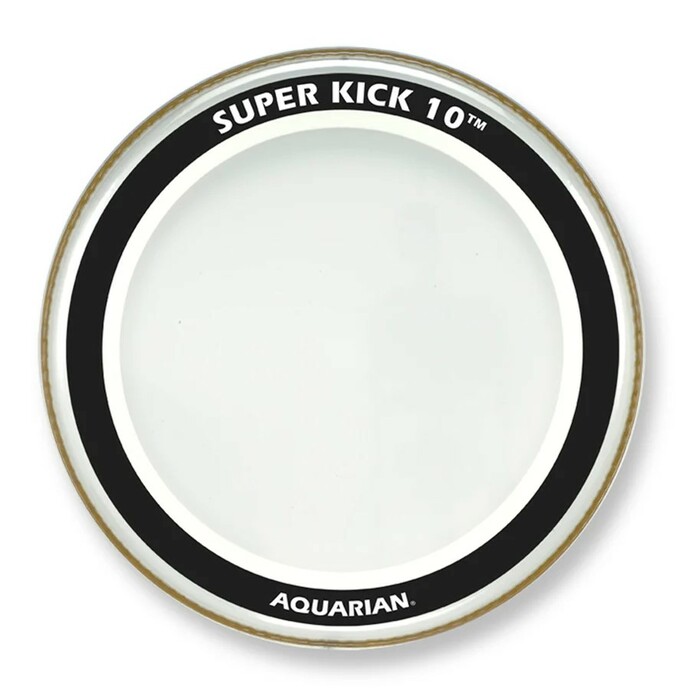 Aquarian SK10-24 24" SuperKick 10 Two-Ply Clear Bass Drum Head